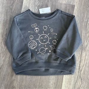 Gap Toddler Crew Neck Sweatshirt- 2T